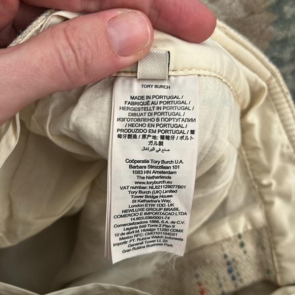 Tory Burch Donegal Twill shorts size 6 - Picture 4 of 9